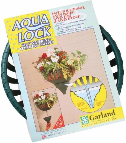 Worth Gardening by GarlandLarge Aqua Lock Hanging Basket Green