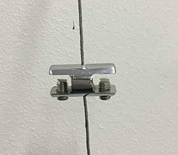 Suspended Cable Display Glass Shelves System Ceiling To Floor