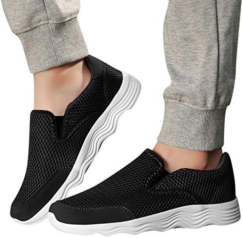 Lazy Shoes for Men - POHOK Men's Mesh Breathable Casual Shoes Comfortable Lightweight Non-Slip Lazy Shoes