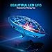 Mini Drones for Kids, Flying Toys Gift for Boys or Girls Toddlers, Scoot Hands Operated Mini RC Quadcopter UFO Ball Small Orb Easy Flying Indoor Helicopter with Remote Control