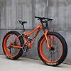 Mountainbike, 26 inch (66 cm), MJH-01, volwassenen, Fat-Tyre-mountain-trailfiets, 24-versnellingen fiets, frame van…