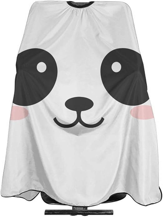 Amazon Com Cute Cartoon Panda Face Haircut Apron Professional