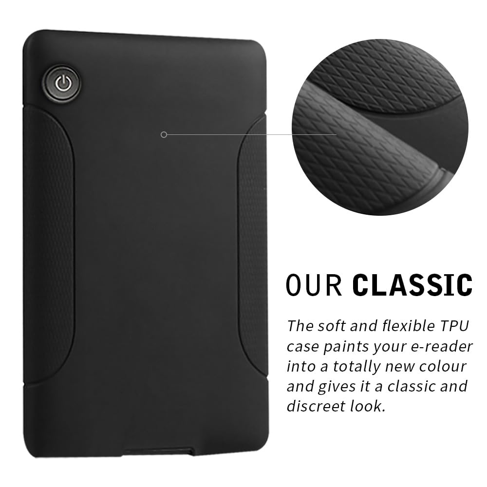 Case for Kindle Voyage (2014) - Slim Fit TPU Gel Protective Cover Case for 6