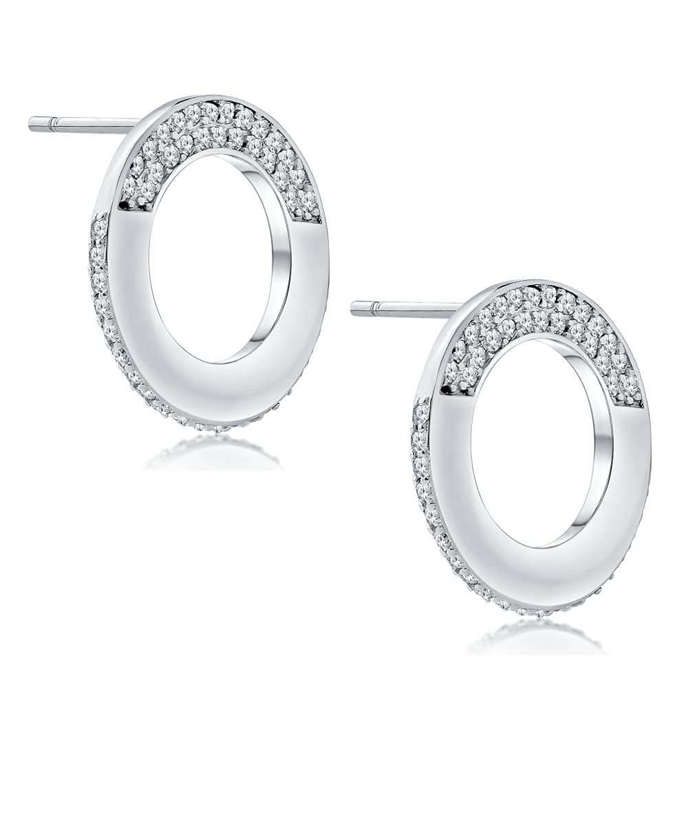 DANIEL CLIFFORD® Alexandra Women's Earrings 925 Sterling Silver I Zirconia Crystals I Gift for Women