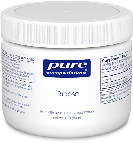 Pure Encapsulations - Ribose - Hypoallergenic Supplement with Rapid Energy Repletion for Intense Exercise* - 100 Grams Pure Encapsulations - Ribose - Hypoallergenic Supplement with Rapid Energy Repletion for Intense Exercise* - 100 Grams