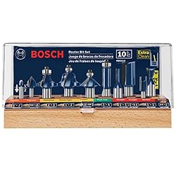 BOSCH RBS010 10-Piece 1/2 in. and 1/4 in. Shank