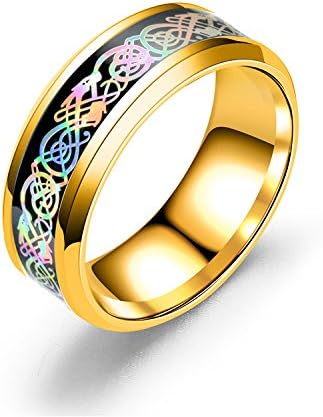 Yellow Chimes Metal Ring for Mens