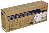 Oki Cyan Toner Cartridge, 10000 Yield (45396223)