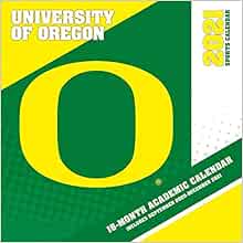 Oregon Ducks 2021 12X12 Team Wall Calendar: 9781469378022: Amazon.com: Books