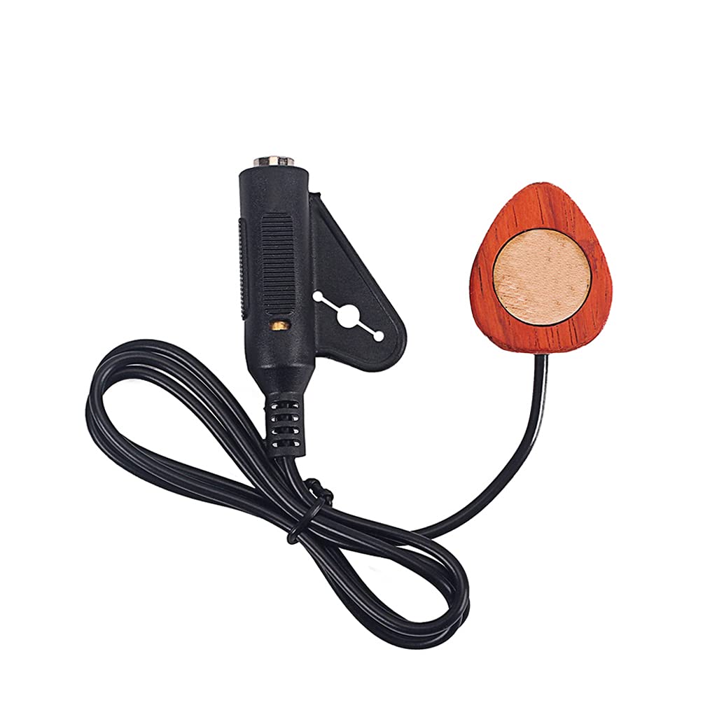 Alnicov Guitar Pickup，Wood Piezo Contact Microphone Pickup，For Guitar Violin Ukulele Accessories