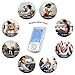 INLIFE TENS Unit EMS Unit Electronic Pulse Massager Rechargeable 2-in-1 with 8 Pads for Pain Management