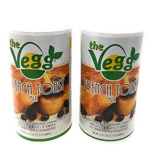 The Vegg Vegan French Toast Mix, 4 oz Canister TWO PACK BUNDLE - Thumbnail 4