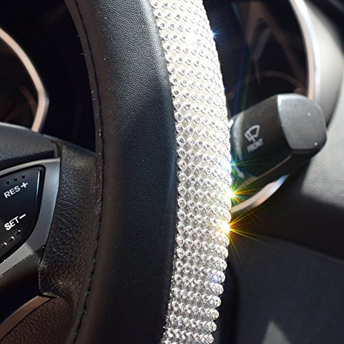 1 FEENM+Steering+Rhinestones+Crystals+Handcraft