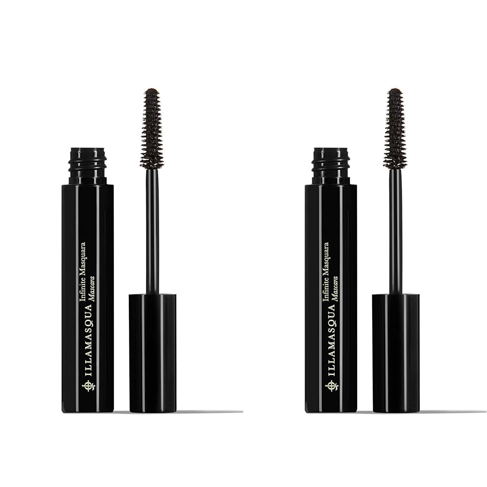 Illamasqua Infinite Masquara | Lengthening Sensitive Volume Vegan Cruelty-free (Pack of 2)