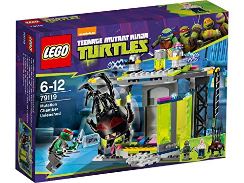 Escape From Lego Mutant Ninja Turtles Mutation Room (Lego79119)