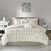 Intelligent Design Raina Comforter Set, Full/Queen, Ivory/Gold