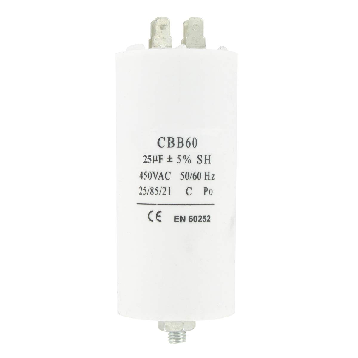 Paxanpax PLD057 Universal Capacitor 25uF, 25MFD, 450VAC