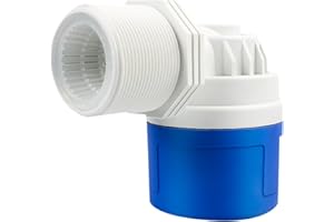 LAGWIUY 1PC 1.5" Side Inlet Automatic Water Level Control Float Valve, Float Valve for Water Tank, Pools, Pond, Livestock, Aquariums, Aquaculture