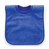 Bumkins Absorbent Cotton Pullover Bib, Blue
