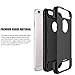 MASCHERI For iPhone 6 / 6S Case [Carbon Fiber Design] Shock Absorption Protective Dual Layer Military-Grade Defender Hybrid Case Cover for Apple iPhone 6 / 6S - Black