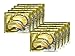 Smyrna Anti-Aging, Anti Wrinkle 24k Gold Collagen Eye Pads Patches, Eye Mask - Repair and Moisturize Puffy Eyes, Dark Circles (10 Pairs)