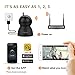 faleemi Wireless Security Camera, WiFi Home Indoor Dog Pet Camera, 1080P HD Pan/Tilt/Zoom IP Camera, Baby Monitor, Nanny Cam with 2 Way Audio, Night Vision, Cell Phone App Remote View Control