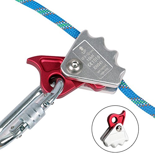 INLAR Climbing Rope Grab, 15KN Safety Rope Grab Buckle SelfLocking