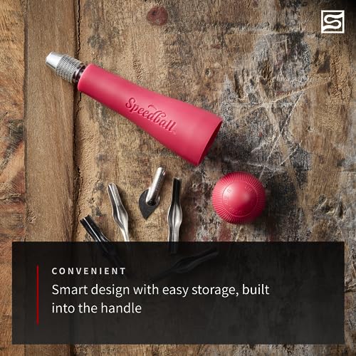 Speedball Linoleum Cutter Kit Assortment 1 Linocut Carving Tools for