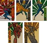 1994 Fleer Marvel Universe Series-V New Complete 10-Card Suspended Animation Chase Set