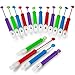 Kicko Slide Whistle Instrument - Pack of 16-4 Inch Assorted Colors Fun and Cool Noise Makers for Kids Boys and Girls, Bulk Party Favors, Bag Stuffers, Novelty Toy, School Prizes