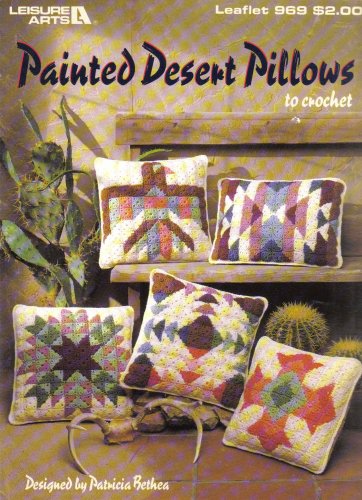 Painted Desert Pillows to crochet by Patricia Bethea (Pamphlet)