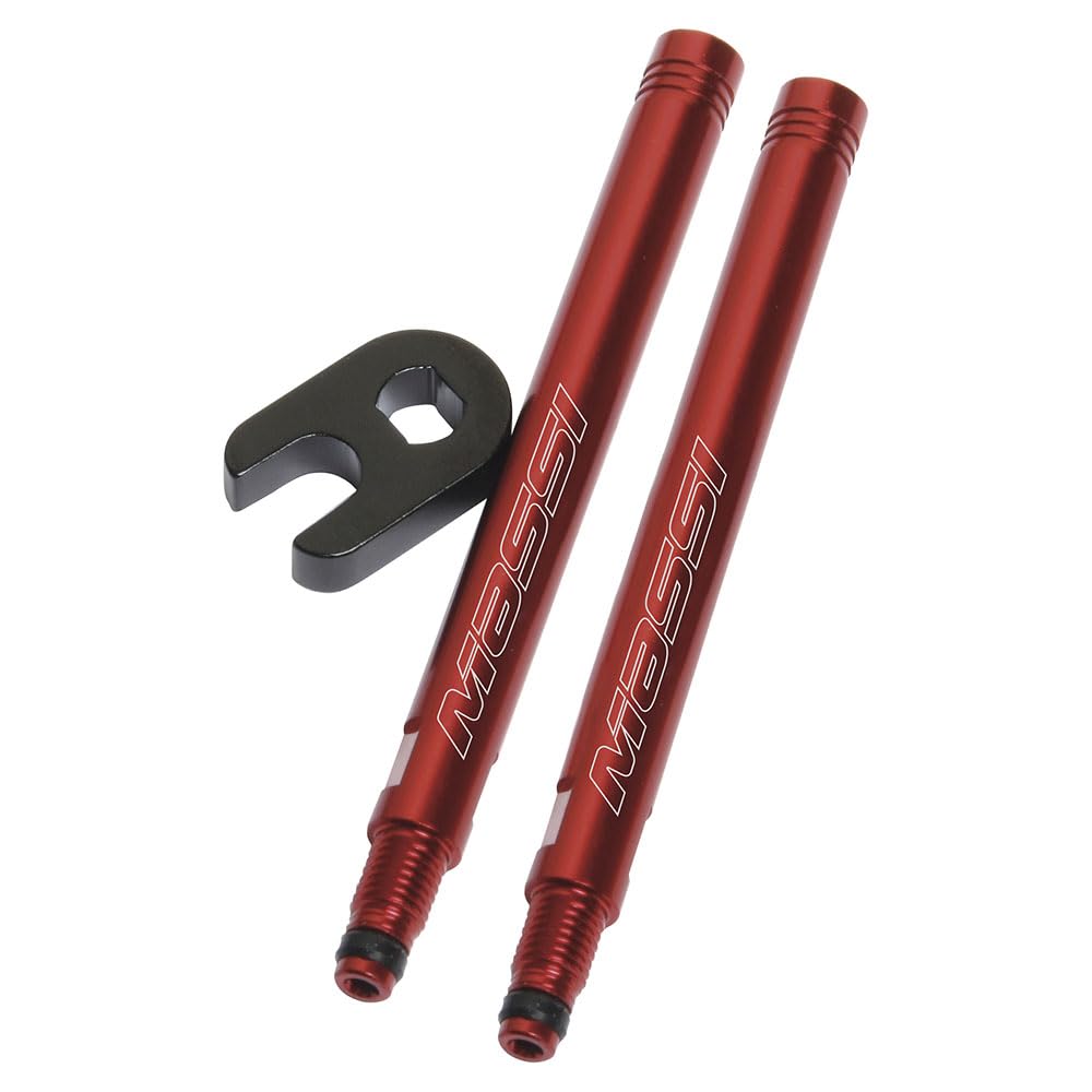Massi – CNC Valve Extender (2pc) 30 mm Red