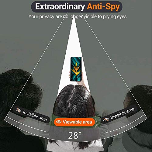 [1+2 Pack ] Galaxy S21 Ultra 5G Privacy Screen Protector Tempered Glass