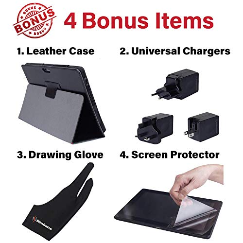 [3 Bonus Items] Simbans PicassoTab 10 Inch Drawing Tablet and Stylus Pen | 2GB, 32GB, Android 8.1 Oreo, IPS Screen | Best Gift for Beginner Graphic Artist Boy, Girl | HDMI, USB, GPS, Bluetooth, WiFi