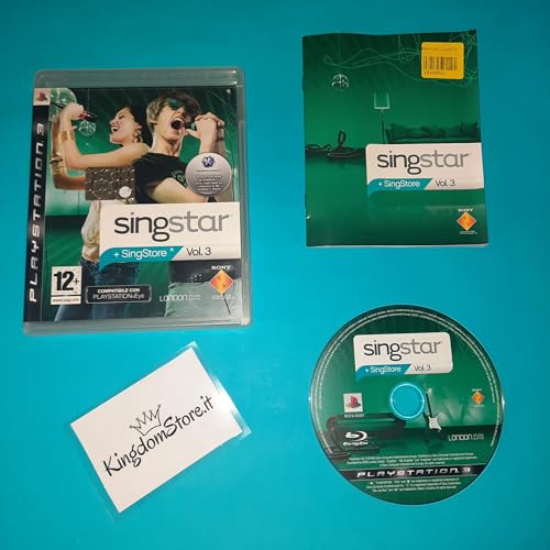 Singstar Volume 3 Version Italienne