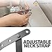 Comfecto Kitchen Faucet Sponge Holder, 2 Pack Hanging Kitchen Faucets Caddy Organizer with Adjustable Strap and Holes for Drying, Space Saving Sink Sider for Dish Soap Dishwashing Brush