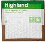 3M FBA11DC-6 Highland Basic Pleated Air Filter, 14