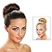AnHua®2PCS Beige Extra Large Hair Styler Tool Donut Bun Maker Former Doughnut Shaper Ring Styling Roll Updo 10cm