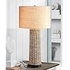 Coastal-Table-Lamp-Woven-Seagrass-Burlap-Drum-Shade-for-Living-Room-Family-Bedroom-Bedside-Nightstand-Office-360-Lighting Coastal Table Lamp Woven Seagrass Burlap Drum Shade for Living Room Family Bedroom Bedside Nightstand Office - 360…