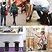 LANDGARDEN Retractable Folding Stool for Camping Travel Small Portable Lightweight Collapsable Foldable Seat Chair for Fishing BBQ Outdoors Indoors Kitchen Max Load 260lbs