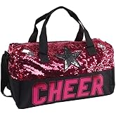 Danz N Motion B20526 Big Kid Pink Sequin Cheer Duffel Bag