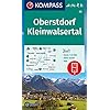 KOMPASS Wanderkarte 03 Oberstdorf, Kleinwalsertal: 3in1 Wanderkarte 1:25000 mit Aktiv Guide inklusive Karte zur offline Verwendung in der KOMPASS-App. Fahrradfahren. Skitouren. Langlaufen. Landkaart – Gevouwen Kaart, 6 mei 2021