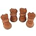 YILEGOU Dog Shoes Puppy Boots Snow Boots with Adjustable Straps Anti-Slip Sole Paw Protectors for Puppy Dog Cat 4 Pack (m)