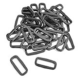 50 Pack 3/4"(20mm) Strap Loops Looploc Buckles