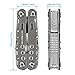SHINE HAI Multi-Tool, 14-in-1 Stainless Steel Multi-Plier with Knife, Cable Cutter, Needle Nose Pliers, Saw, File, Screwdrivers and More, Nylon Sheath Included