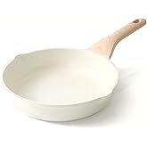 Kordisen Ceramic Non Stick Frying Pans Skillet, 9.5 Inch Ceramic Frying Pan Nonstick for Cooking Non Toxic, Healthy Induction Cookware, Heat Resistant Handle, PFOA & PFAS Free