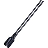 VEVOR 57.5" Post Hole Digger, Heavy Duty Post Hole Digger with Fiberglass Measurement Handle, Manual Hole Digger with Metal Blade, Post Hole Digger Tool for Digging Cultivating Yard Work Gardening