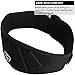 Steel Sweat Weight Lifting Belt - Nylon 6-inch Firm & Comfortable Back Support, Best for Workouts at The Gym, Weightlifting or Crossfit. Easily Adjustable MAXE Black XL