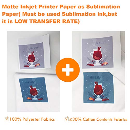 Koala Thin Matte Coated Printer Paper 100 Sheets 8.5x11 Inches for
