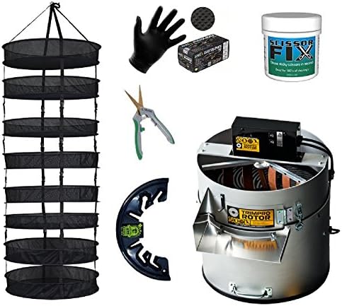 Trimpro Rotor Bundle (Rotor + DeBudder Bucket Lid + Scissors + Drying Rack + Scissor Fix + Gloves)